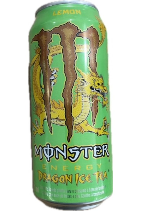 Monster dragon ice tea lemon